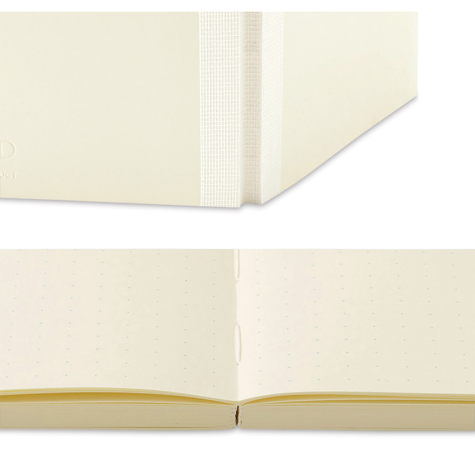 Midori MD Notebooks - A6, Dot Grid, White | BLICK Art Materials