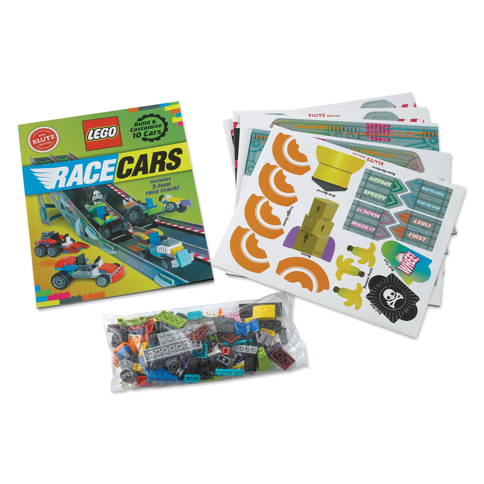 Klutz Lego Race Cars Kit | BLICK Art Materials