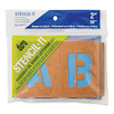 Oil Board Lettering Stencils - 2" Set