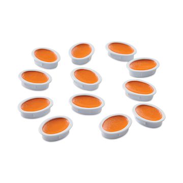 Open in modal - Prang Semi-Moist Watercolor Pans - Set of 12 Refill Pans, Yellow-Orange, Oval