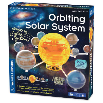 Thames & Kosmos Incredible Orbiting Solar System STEM Experiment Kit (front of box)