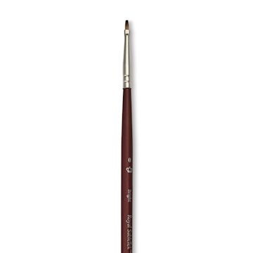 Open in modal - Royal & Langnickel SableTek Brush - Bright, Short Handle, Size 0