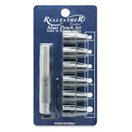 Realeather Round Punch Sets