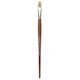 Escoda Futura Synthetic Bristle Brush - Series 5424, Flat, Size 16, Long Handle