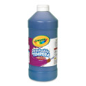Crayola Artista II Liquid Washable Tempera - Blue, oz bottle