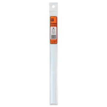 Open in modal - Plastruct Plastic Strip - Pkg of 10, 0.03" H × 0.04" W × 10" L - front of packaging