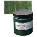Jacquard Lumiere Acrylic - Metallic Olive Green, 8 oz Jar