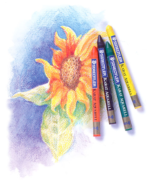 Fueled by Clouds & Coffee: Product Review: Staedtler Karat Aquarell Colored  Pencils