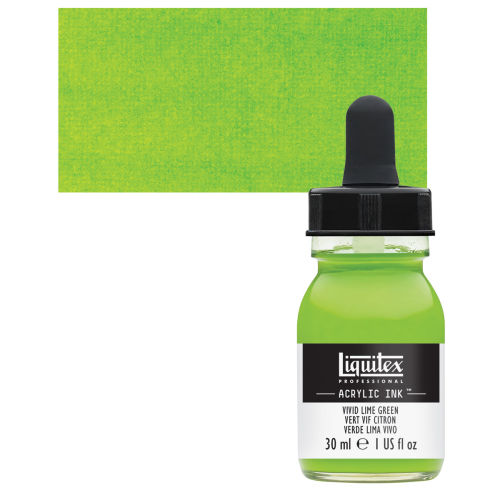 Liquitex Professional Acrylic Ink 30ml Bottle Fluorescent Green