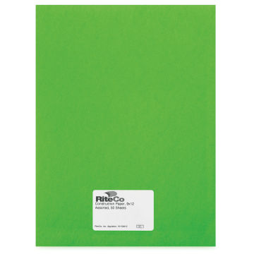 Riteco 24101 Construction Paper by White, 9 x 12