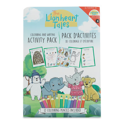 Manuscript The Lionheart Tales Coloring and Writing Activity Pack (front of packaging)
