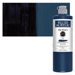 Da Vinci Fluid Acrylics - Payne's Gray, 16 oz bottle