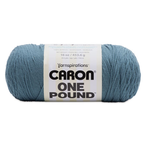 Caron One Pound Yarn, Soft Grey Mix