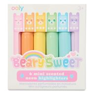 Ooly Beary Sweet Mini Scented Highlighters