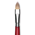Escoda Opera Takatsu Synthetic Brush - Filbert, Long Handle, Size 16