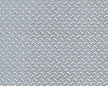 Open in modal - Plastruct Patterned Sheets, Diamond Plate, 1:48 Scale (finished example)