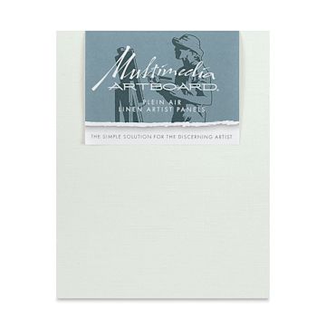 Open in modal - Multimedia Artboard Plein Air Claessens Linen Artist Panel - 8" x 10", 15 DP, Set of 3 front of package