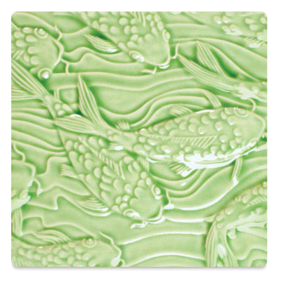 Amaco Liquid Gloss Glaze - Pint, Emerald Green, Transparent