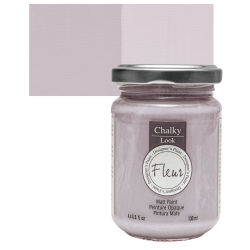 Fleur Chalky Look Paint - Milady Rose, 4.4 oz jar