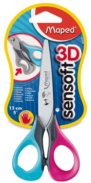 Sensoft 5 Left-Handed Scissors-Flexible Handles