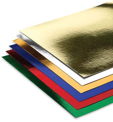 Mirror Boards - Assorted colors available shown in loose stack
