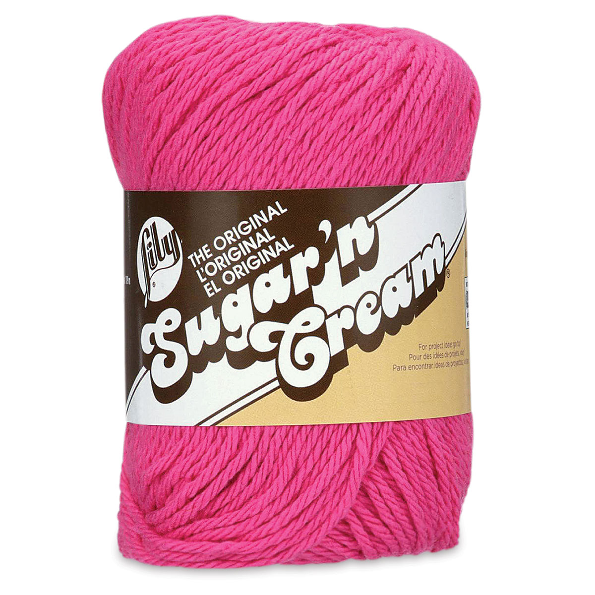 Lily Sugar N' Cream Yarn - 2 oz, 4-Ply, Stonewash