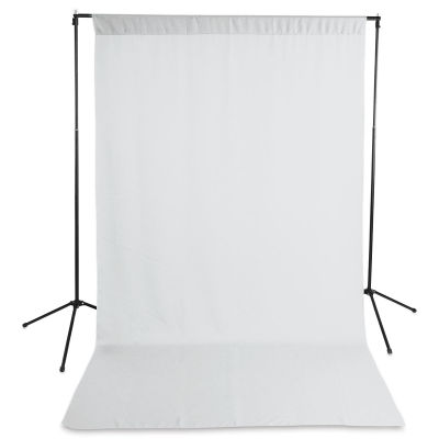 Savage Wrinkle-Resistant Economy Solid  Background Kit - Front view of White Background Kit