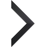 Blick Aliso Wood Frame - 16" x 20" x 1/4", Black