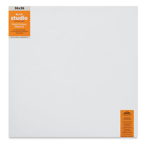 Arteza Stretched Canvas, Classic, White, 24x36, Large Blank Canvas Boards  for Painting-2 Pack