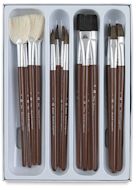 Royal & Langnickel Ceramic Glaze Brushes Classroom Value Pack