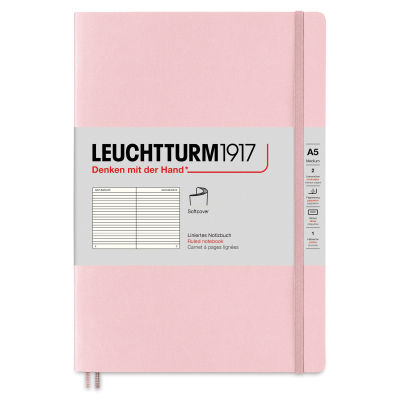 Leuchtturm1917 Ruled Softcover Notebook - Powder, 5-3/4" x 8-1/4"
