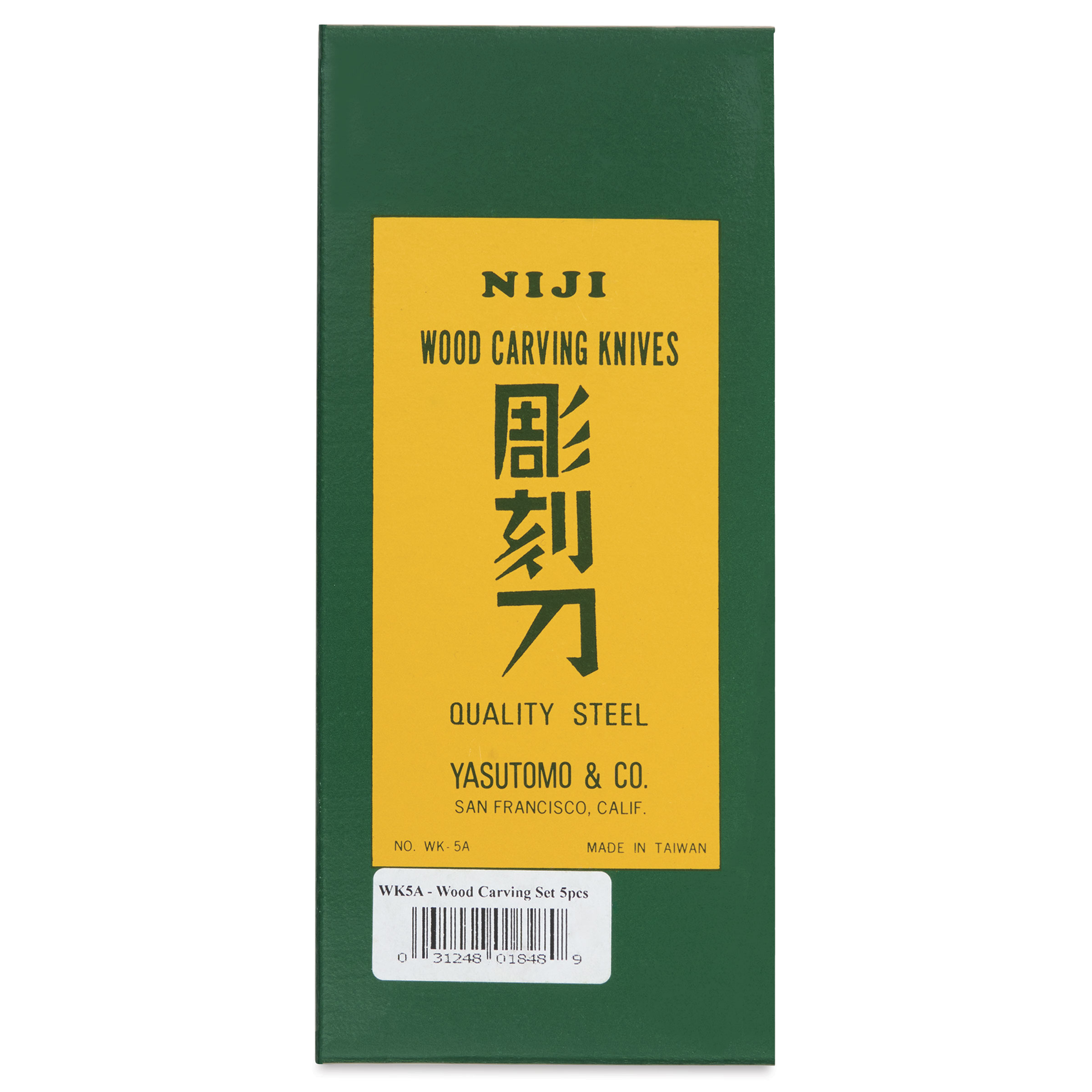 Yasutomo Niji Woodcarving Knives Sets | BLICK Art Materials