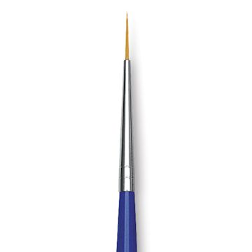Open in modal - Blick Scholastic Golden Taklon Brush - Script, 4/0 close up
