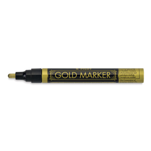 Pilot Gold and Silver Marking Pens