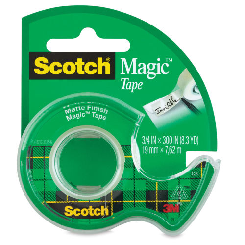 Scotch Magic Transparent Tape Roll - 3/4 x 36 yards, 1 Core