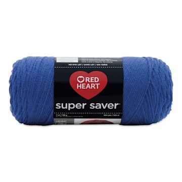 Open in modal - Red Heart Super Saver Yarn - Royal, 364 yds