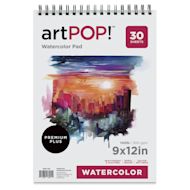artPOP! Watercolor Spiral Bound Pads