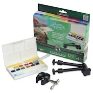 Sennelier La Petite Aquarelle Watercolor Half Pan Hands-Free Sets