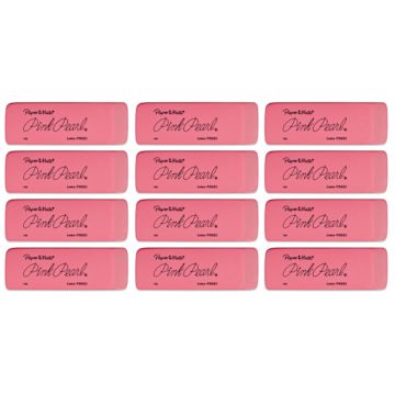 Open in modal - Pink Pearl Eraser - Medium, Box of 12