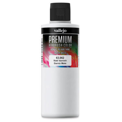 Vallejo Premium Airbrush Varnish - Matte, 200 ml
