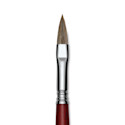 Escoda Bravo Light Ox Hair Brush - Long Filbert, Long Handle, Size 10