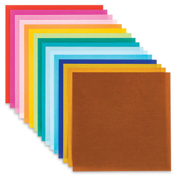 Aitoh Modern Colors Origami Papers - Assorted Colors, 5-7/8" x 5-7/8" (Assorted sheets)