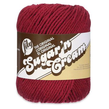 Lily Sugar N' Cream Yarn - 2.5 oz, 4-Ply, Yellow