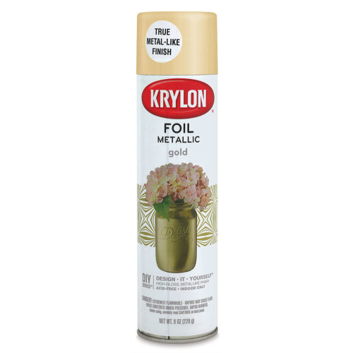 Krylon General Purpose Metallic Spray Paint - 12 oz. - Metallic Gold Leaf