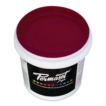 Open in modal - Permaset Aqua Fabric Ink - Process Magenta, Liter