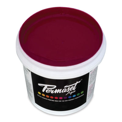 Permaset Aqua Fabric Ink - Process Magenta, Liter