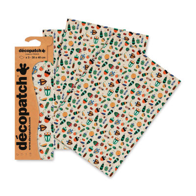 DecoPatch Papers - Bug, Package of 3, 12" x 16"