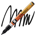 Molotow One4All Acrylic Marker - 2 mm Tip, Signal Black, Bullet Tip