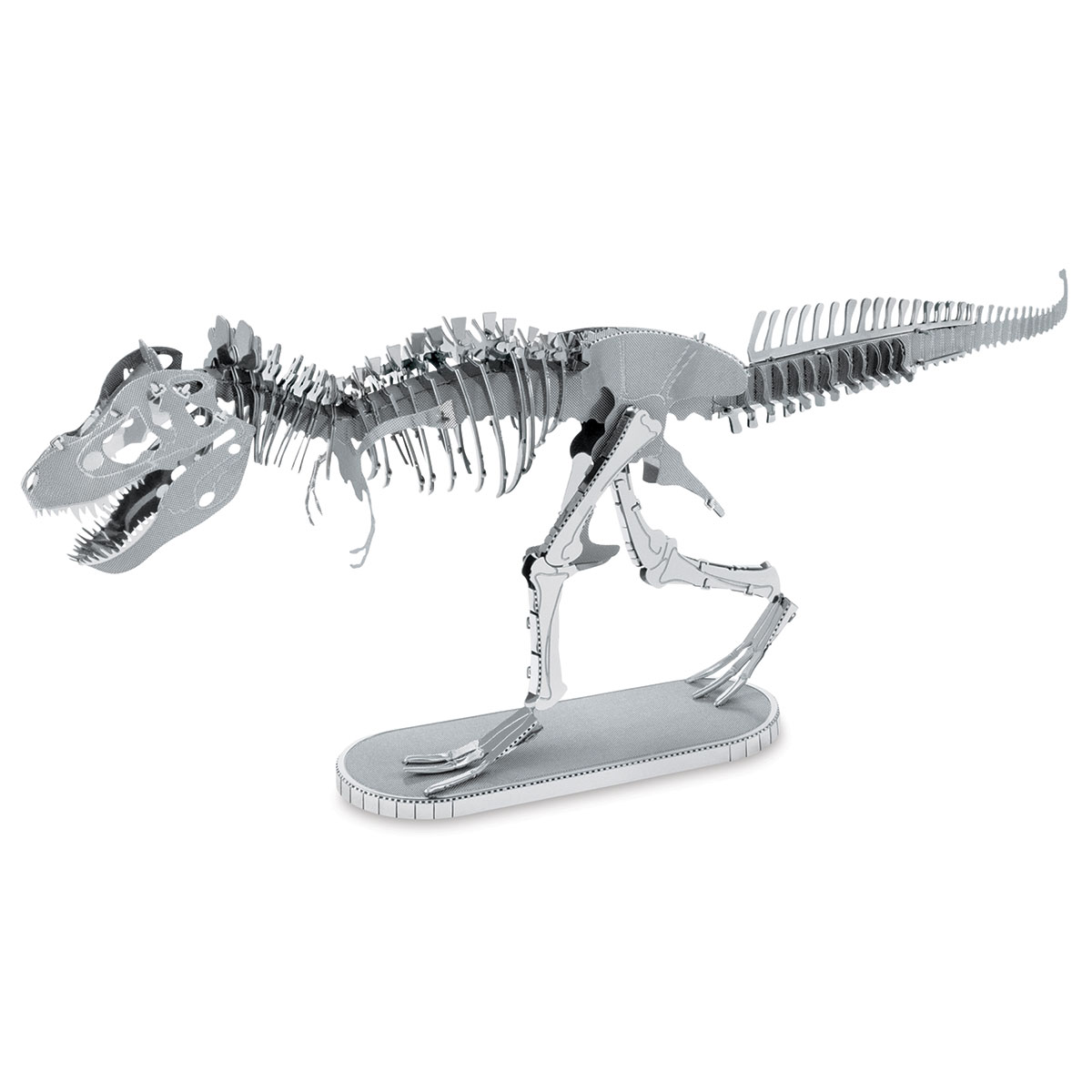 Maquetum dinossauro t rex esqueleto metalearth
