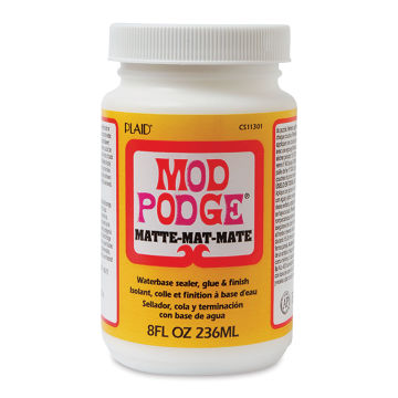 Mod Podge Matte Sealer, Glue, and Finish, 8 oz.